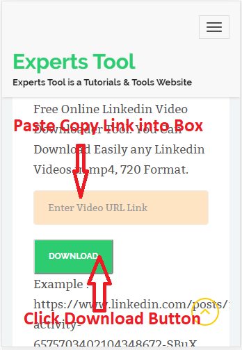 Linkedin Video Downloader